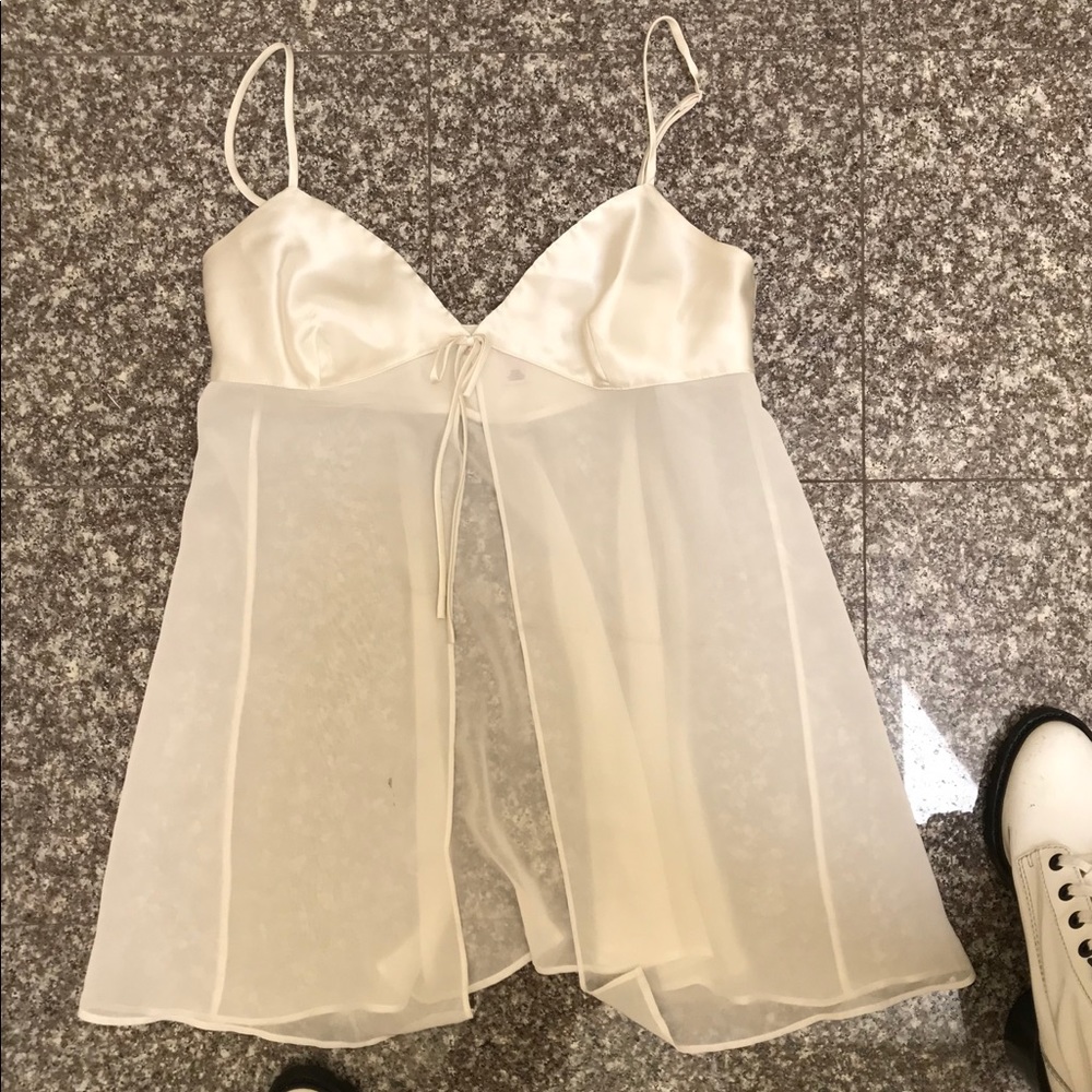 SOLD* Victoria Secret white Slip top